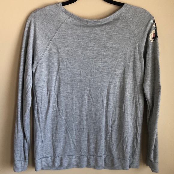 Embroidered Floral Top - Picture 2 of 3